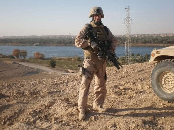 Bill Lee — leading Marines